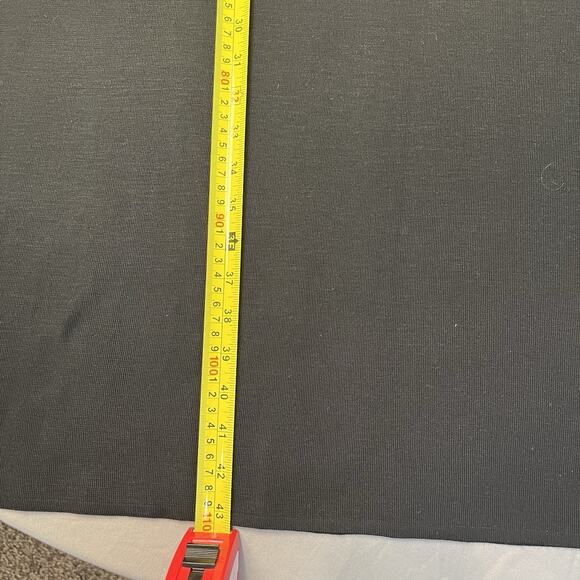 Ming Wang Knit Sheath Sleeveless Tank Dress Size 2X Black Old Money Minimalist - Picture 7 of 9